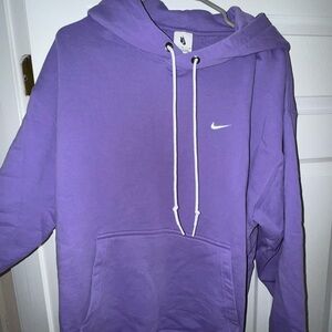 Nike Men's Hoop Purple Hoodie Sweater
